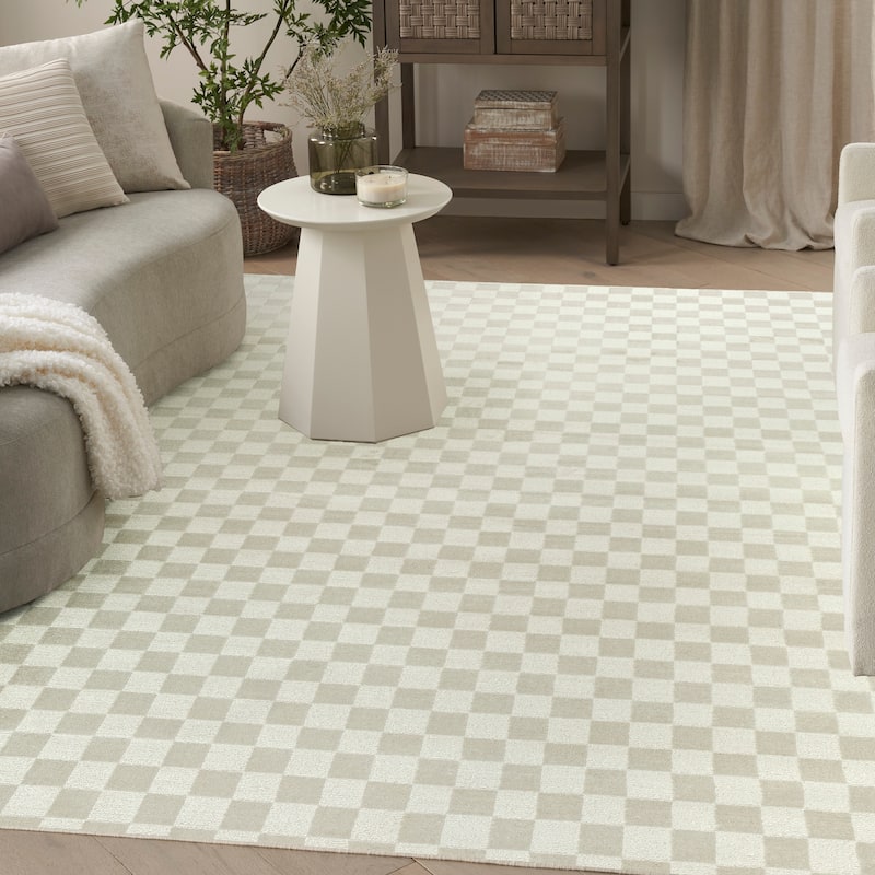 Nourison Serenity Home Indoor only Geometric Area Rug