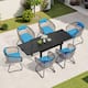 Option Blue - 82.68 in Table - 7pcs Set