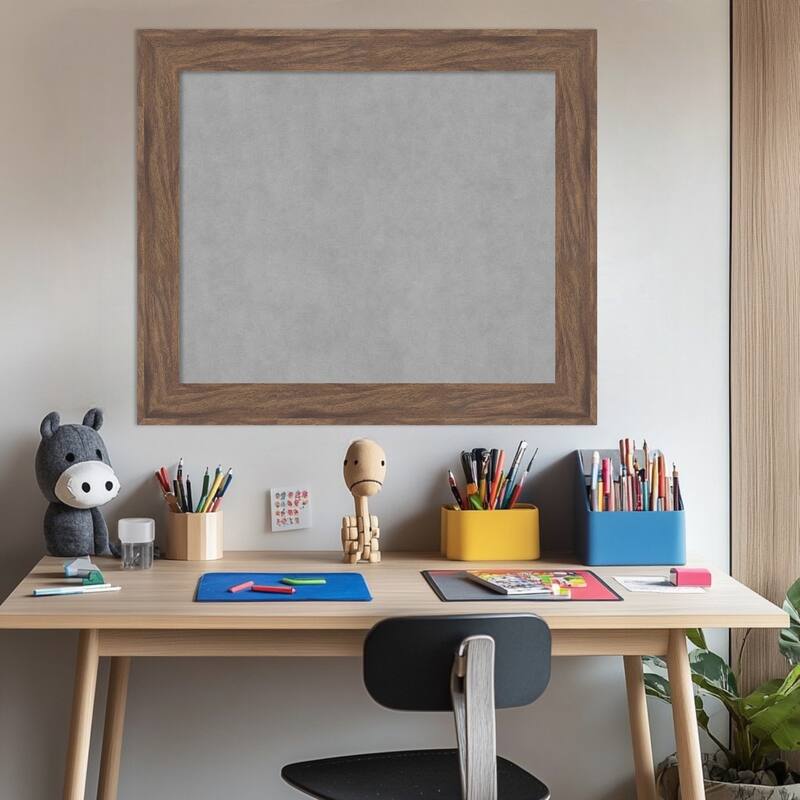 Amanti Art Pia Medium Brown Framed