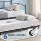 preview thumbnail 4 of 24, Heavy Duty Metal Daybed With Trundle Platform Sofa Bed for Bedroom
