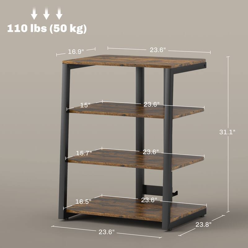 TV Stand for 28 Inch TVs, Entertainment Center