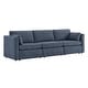 preview thumbnail 107 of 179, Mia Oversized Modular Sectional Fabric Sofa