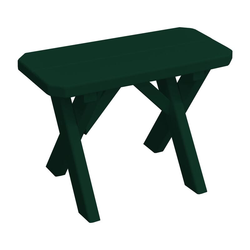 Pine 2' Crossleg Bench