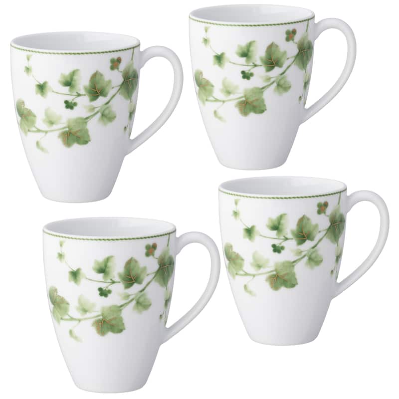 Ivy Whisper Set of 4 Mugs, 16 oz.