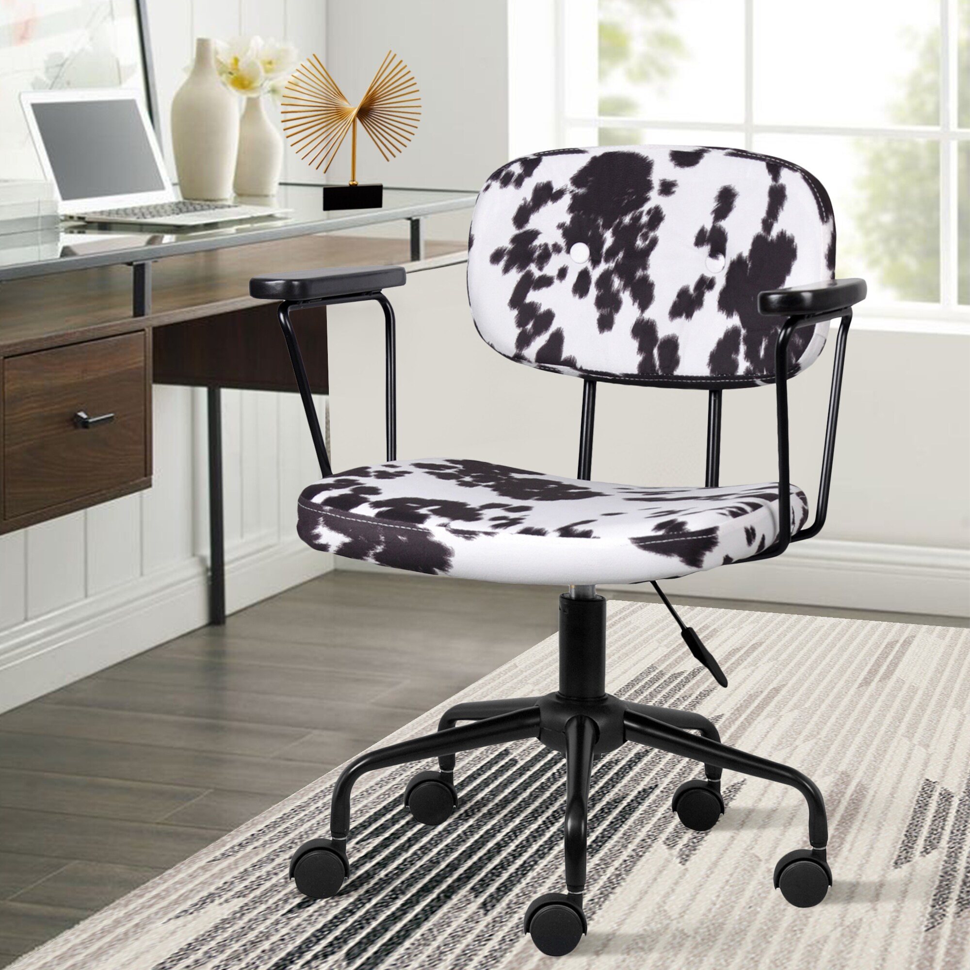 Plush cow chair outlet