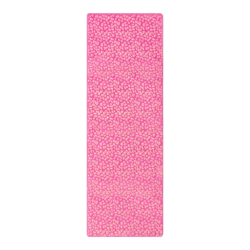 Juicy Couture Metallic Leopard Plush Rugs