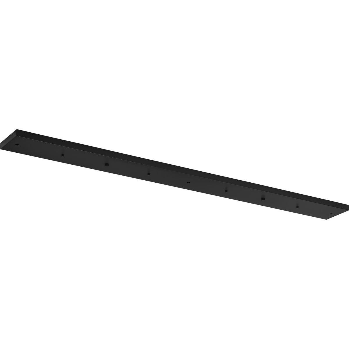Canopy Kit 60" Length for Up to 5 Pendants - Matte Black - 60 in x 6 in x 1 in