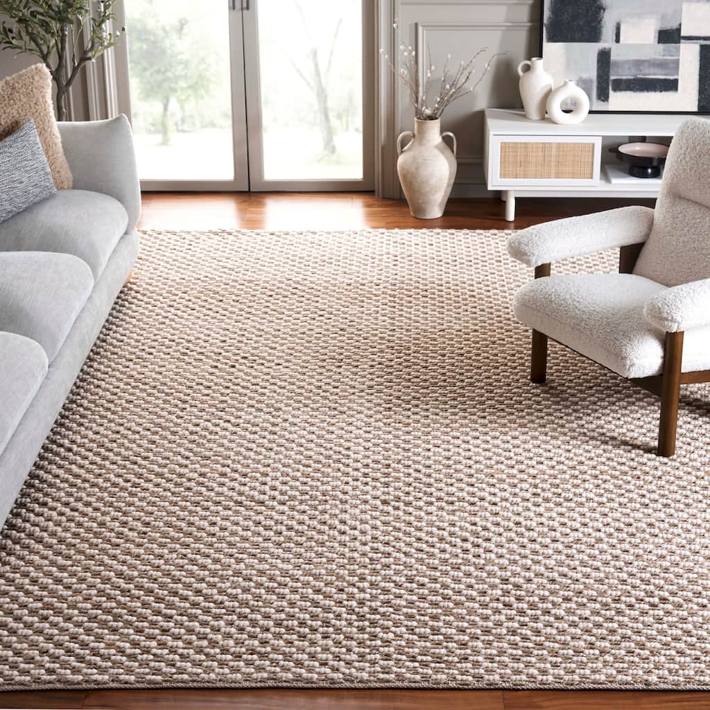 SAFAVIEH Handmade Natural Fiber Jayleen Farmhouse Jute Rug