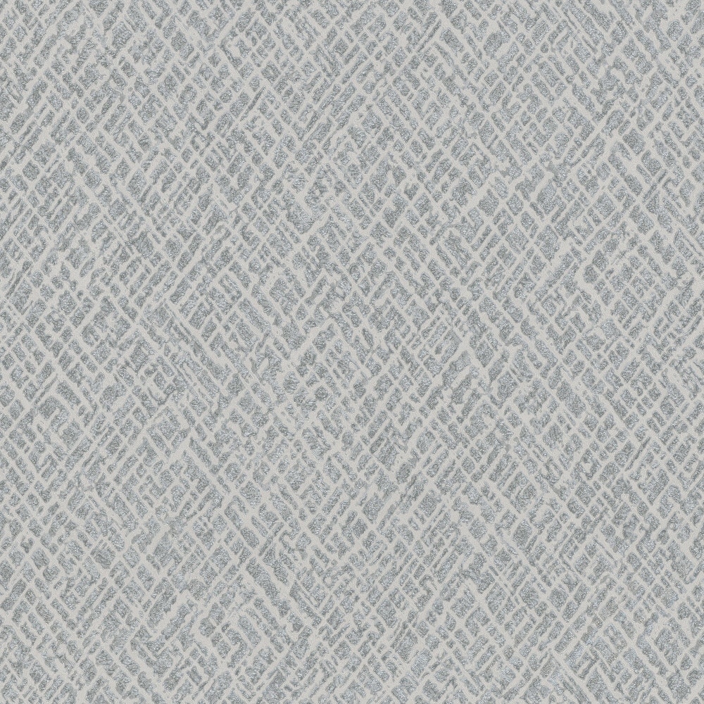 Galerie Wallcoverings Air Collection Crosshatch Effect Textured Metallic Wallpaper Roll