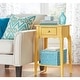 preview thumbnail 8 of 25, Daniella 1-Drawer Wood Storage Accent End Table by iNSPIRE Q Bold