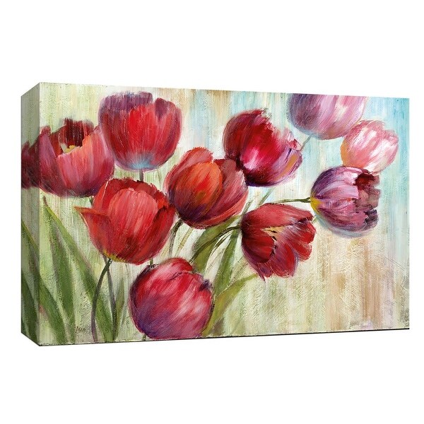PTM Images 9-147963 PTM Canvas Collection 8" x 10" - "Sun's Blush" Giclee Flowers Art Print on Canvas