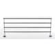 preview thumbnail 2 of 3, Alno Royale 26"W Solid Brass Wall Mounted Towel Rack with 4 Towel Bars Polished Chrome
