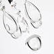 preview thumbnail 9 of 11, Antique Black 5-Light Candle Style Chandelier with Crystal