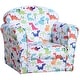 preview thumbnail 1 of 7, Qaba Kid's Sofa Armchair with Dinosaur Design and Thick Padding Multi