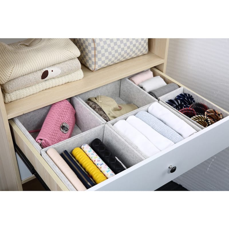 YBM Home Clothes Drawer Organizer