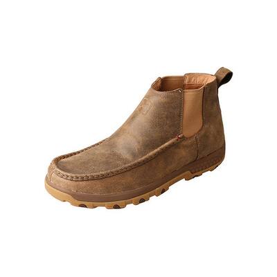 Twisted X Casual Shoes Mens 4" Slip On Leather Bomber MXCG001