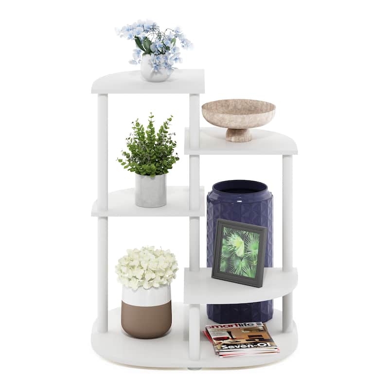 Furinno Celuka 3-Tier Indoor Outdoor Potted Plant Stand Holder