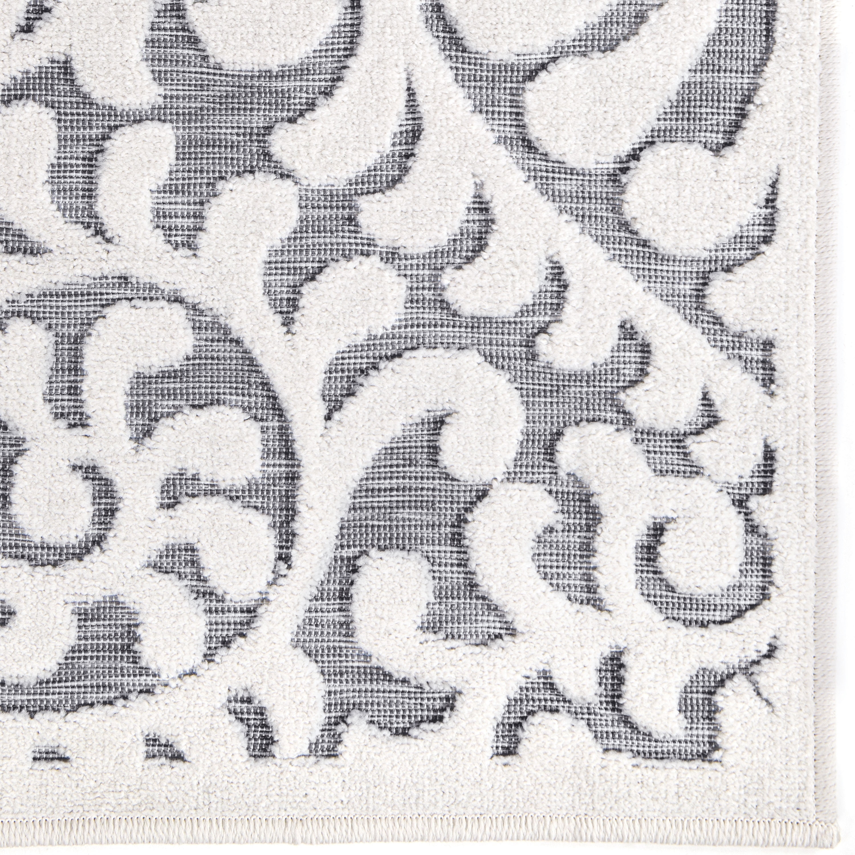 My Texas House Scrollwork High-low Area Rug by Orian Bluebonnets