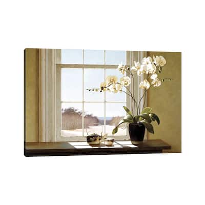 iCanvas "Orchids In The Window II" by Zhen-Huan Lu Canvas Print