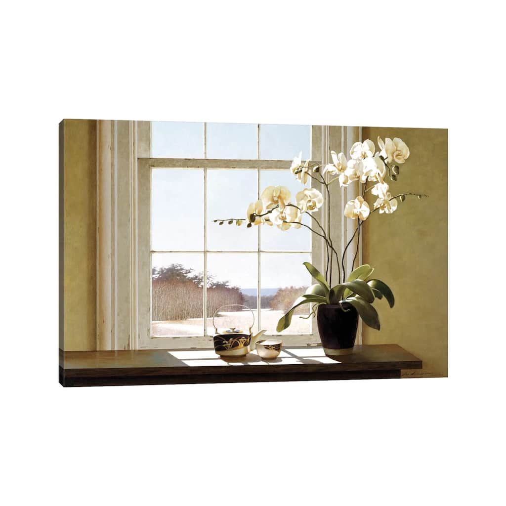 iCanvas "Orchids In The Window II" by Zhen-Huan Lu Canvas Print