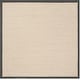 preview thumbnail 51 of 87, SAFAVIEH Natural Fiber Urbana Casual Border Sisal Rug 6' Square - Natural/Dark Grey - Square