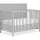 preview thumbnail 1 of 3, Dream On Me Dillian 5-in-1 Convertible Crib, JPMA & Greenguard Gold Certified - Pebble Grey Pebble Grey