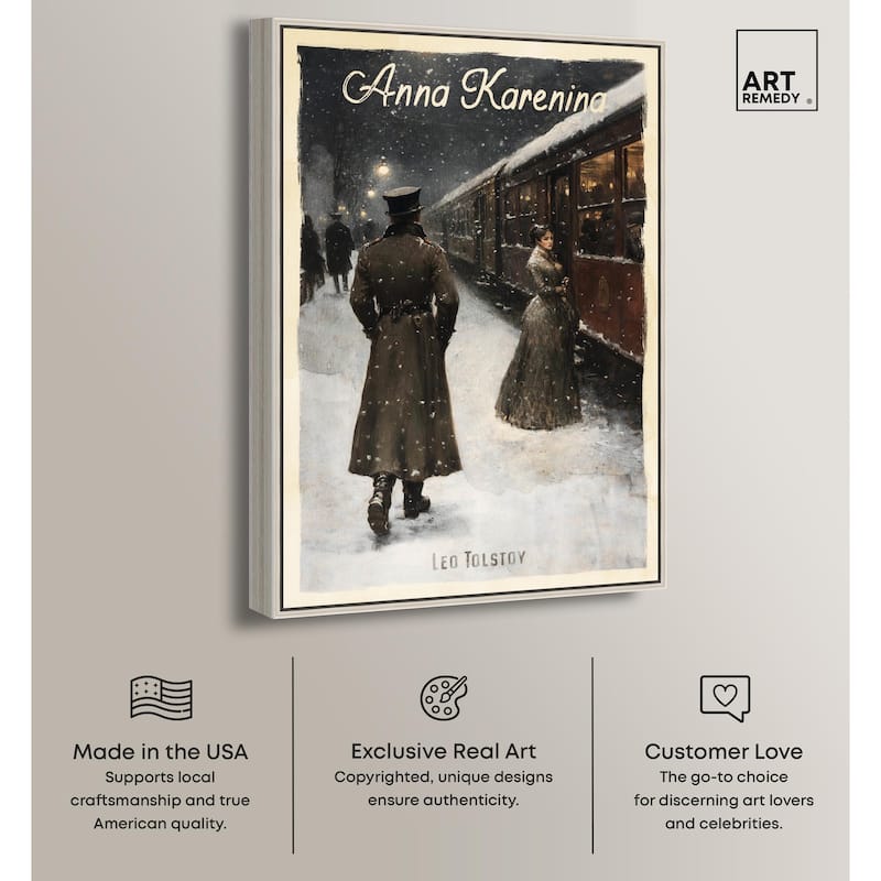Anna Karenina Canvas by Art Remedy