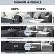 preview thumbnail 30 of 46, Futzca Modern L-shaped Convertible Sectional Sofa w/ Reversible Chaise