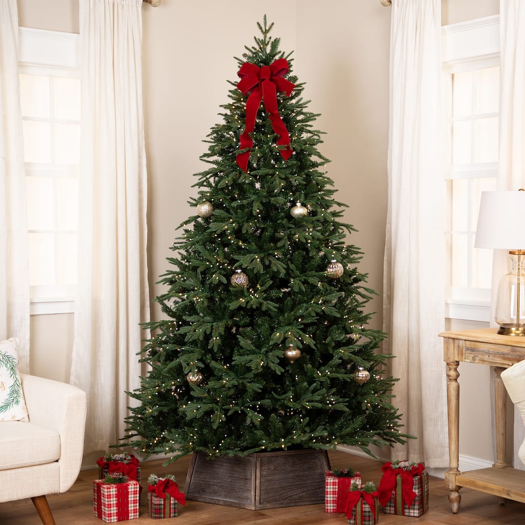 Real Touch™ Pre-Lit Ashburn Pine Artificial Christmas Tree - 7.5' Warm White LED - 7.5 Foot