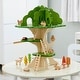 preview thumbnail 2 of 3, TickiT Woodland Trail Treehouse - Green, Natural