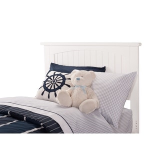 Nantucket Twin Platform Bed in White