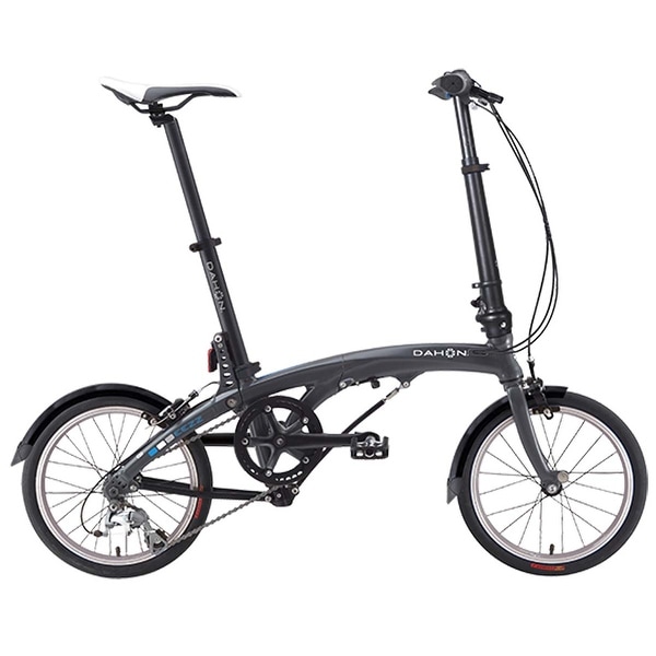 Dahon EEZZ D3 Gunmetal Folding Bike Bicycle - Bed Bath & Beyond