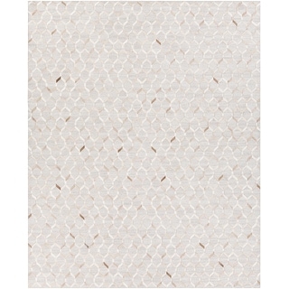 Hand-Crafted Esplanade Viscose & Hair-on-hide Area Rug