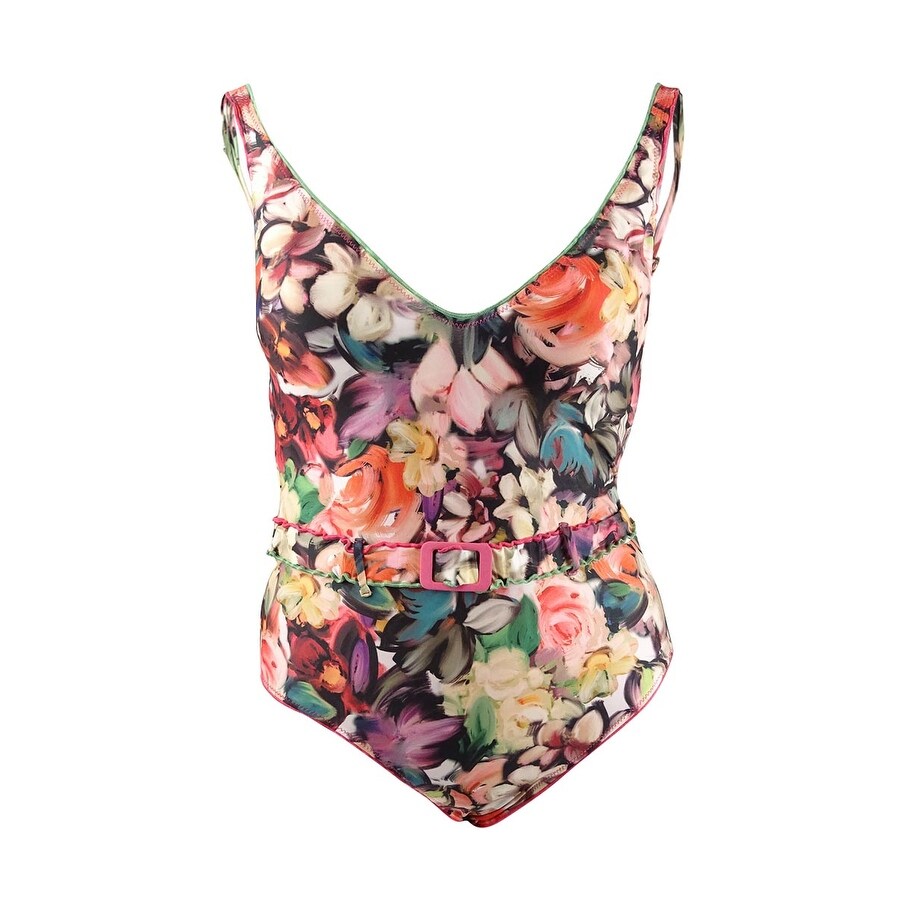 becca belted one piece