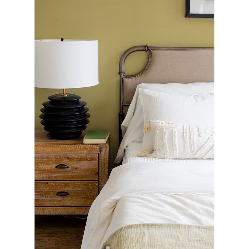 A-Street Prints Yunri Light Yellow Sisal Grasscloth Wallpaper