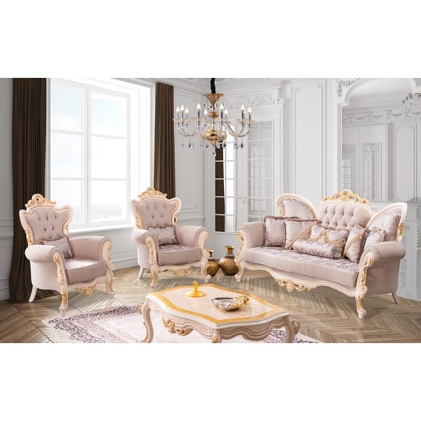 Kelebek One Sofa Two Chair Traditional Living Room Set Bed Bath & Beyond 37639274