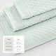 preview thumbnail 39 of 197, Linery & Co. Cotton Diamond Waffle Texture Bath Towels