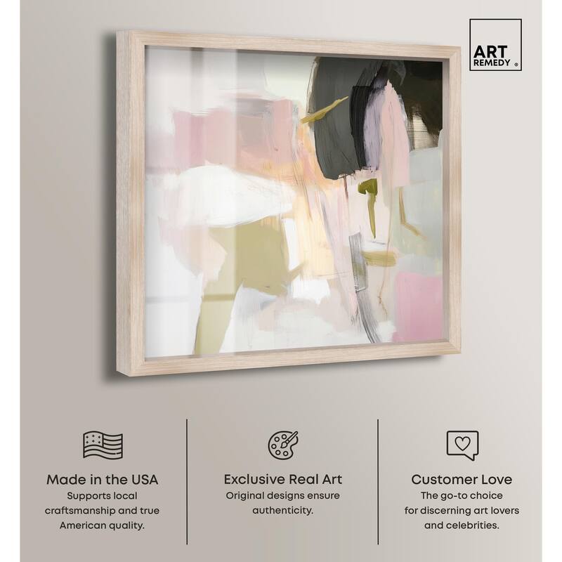 Dynamic Color IV Shadowbox by Art Remedy