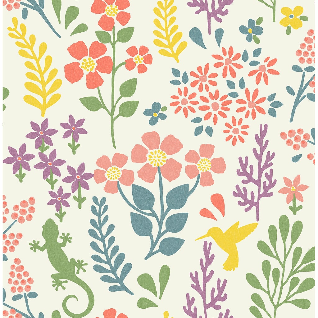 Advantage Karina Multicolor Meadow Wallpaper