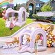 preview thumbnail 2 of 7, Inflatable Bounce House Kid Jump Bouncer Castle with Slide