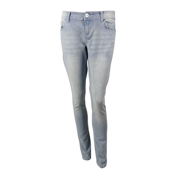 INC International Concepts Women's Pinstripe Skinny Jeans