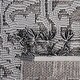 preview thumbnail 6 of 5, LOOM & LUXE Collection Gray/White Medallion Indoor/Outdoor Area Rug