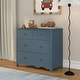 preview thumbnail 9 of 42, Sutton 4 Drawer Dresser Misty Blue