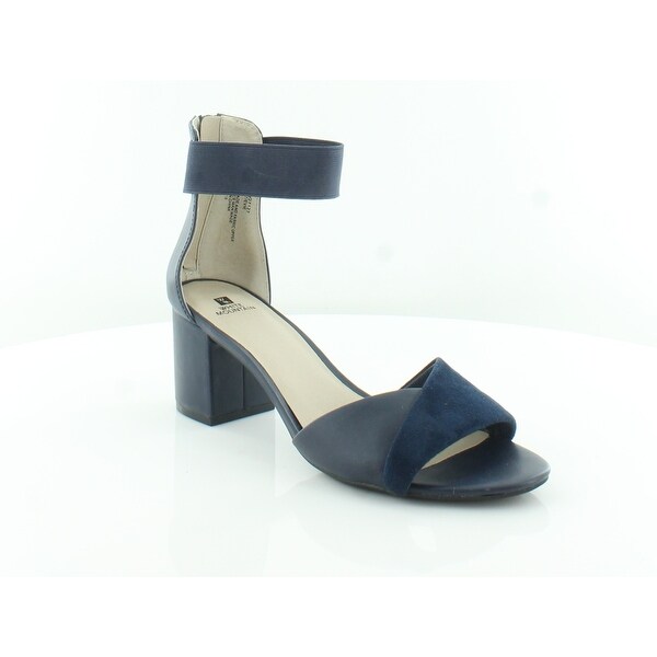 white mountain navy sandals