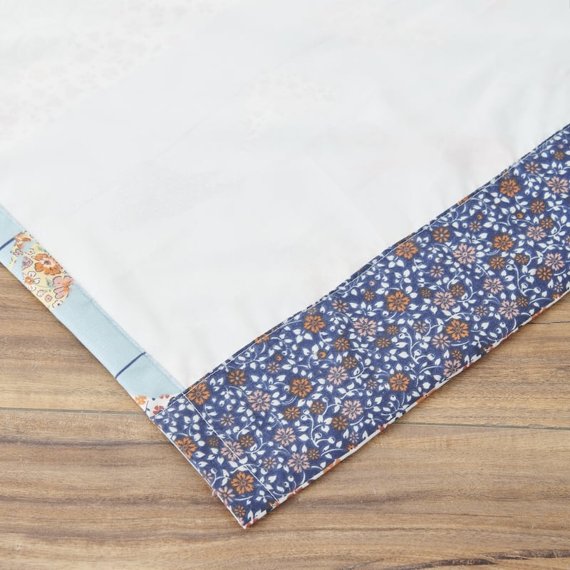 Barefoot Bungalow Carlie Calico Curtian Panels (Set of 2)