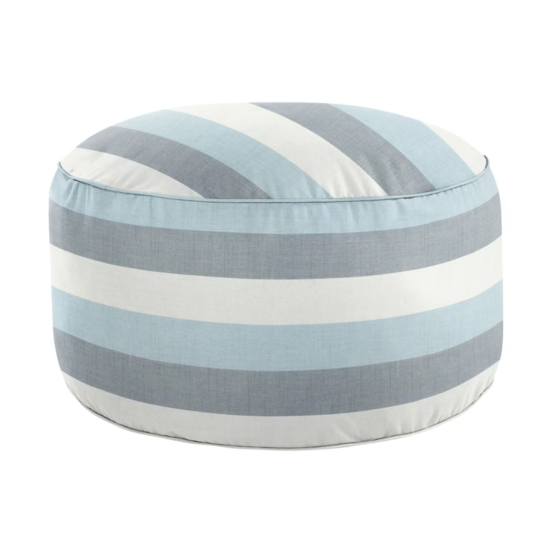 Sorra Home Sunbrella Outdoor Bean Pouf