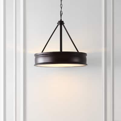 SAFAVIEH Lighting Camlyn 4LT 19.5-inch Pendant - 20" W x 20" D x 22-94" H