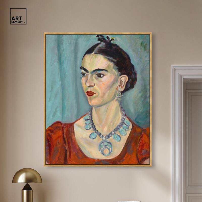 Frida Kahlo by Magda Pach 1933 Canvas by Art Remedy