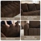 preview thumbnail 23 of 63, Cloud Sofa Corduroy Deep Seat Couch Oversized Compression Loveseat Sofa