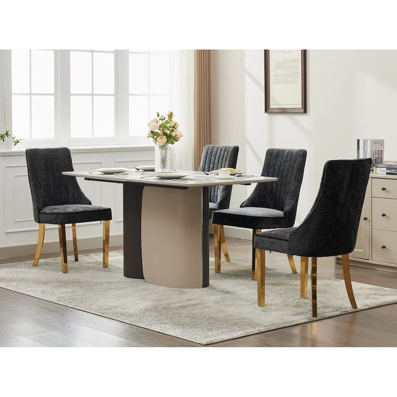 Upholstered Dining Chair Accent Chair Set of 2